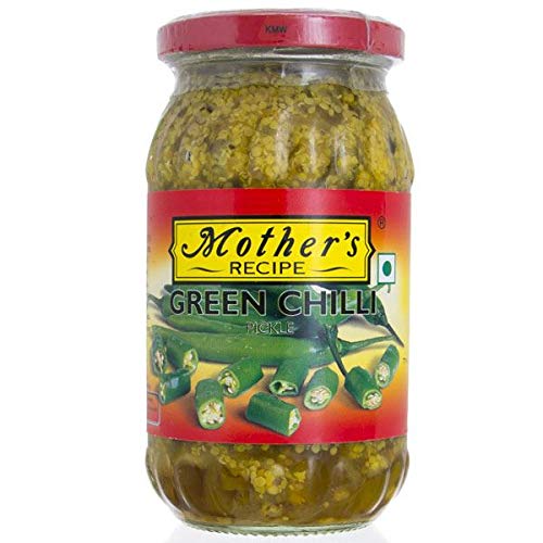 GREEN CHILLY PICKLE MOTHER'S (हरी मिर्च का अचार) - 300Gm