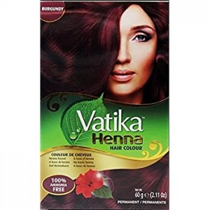 Vatika Henna Hair Color - Burgundy 10g